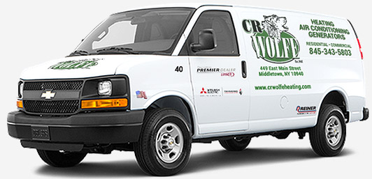 C.R. Wolfe Service Van
