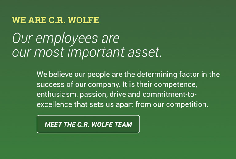 We Are C.R. Wolfe